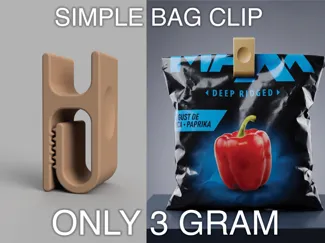 Simple Bag Clip - Only 3 Gram