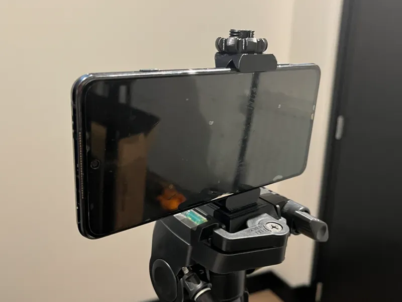 Phone holder for tripod or P1S/P1P 100% printed