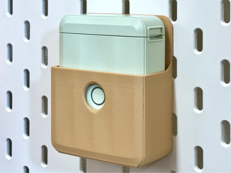 Niimbot D110 IKEA Skadis Holder