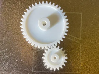 customizable 2 gears, ratio; distance etc.