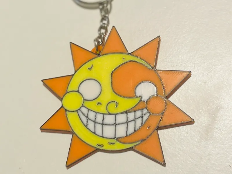 Sundrop Keychain (FNAF)