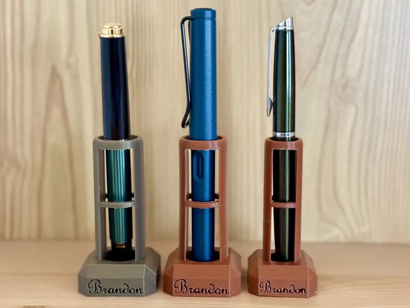 Portable Fountain Pen Holder – 15 & 20mm Diameter