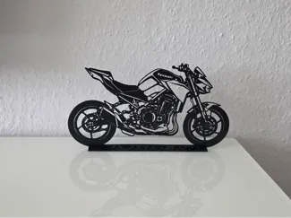 Kawasaki Z900 -2024  Silhouette Aufsteller Bild