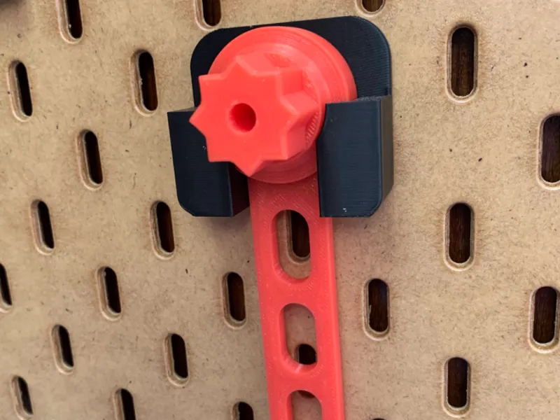Winch Schlüssel mit Halter für Ikea Skadis