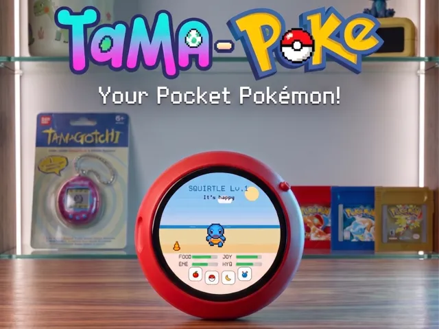 TamaPoke - A Pokemon Pokéball Tamagotchi