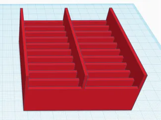 Coin Box for 20 Coin cases with 33mm inner radius