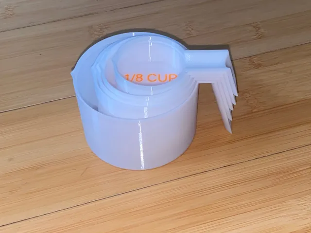 Easy Print Measuring Cups | No Supports Required
