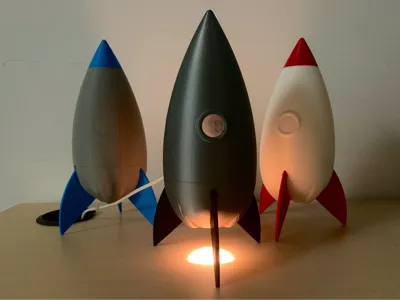rocket night light