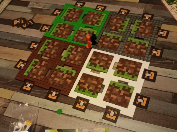 Plateau de jeu pour Minecraft Builders & Biomes