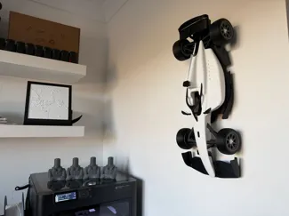 Wall mounting bracket for 2025 Formula Rookie