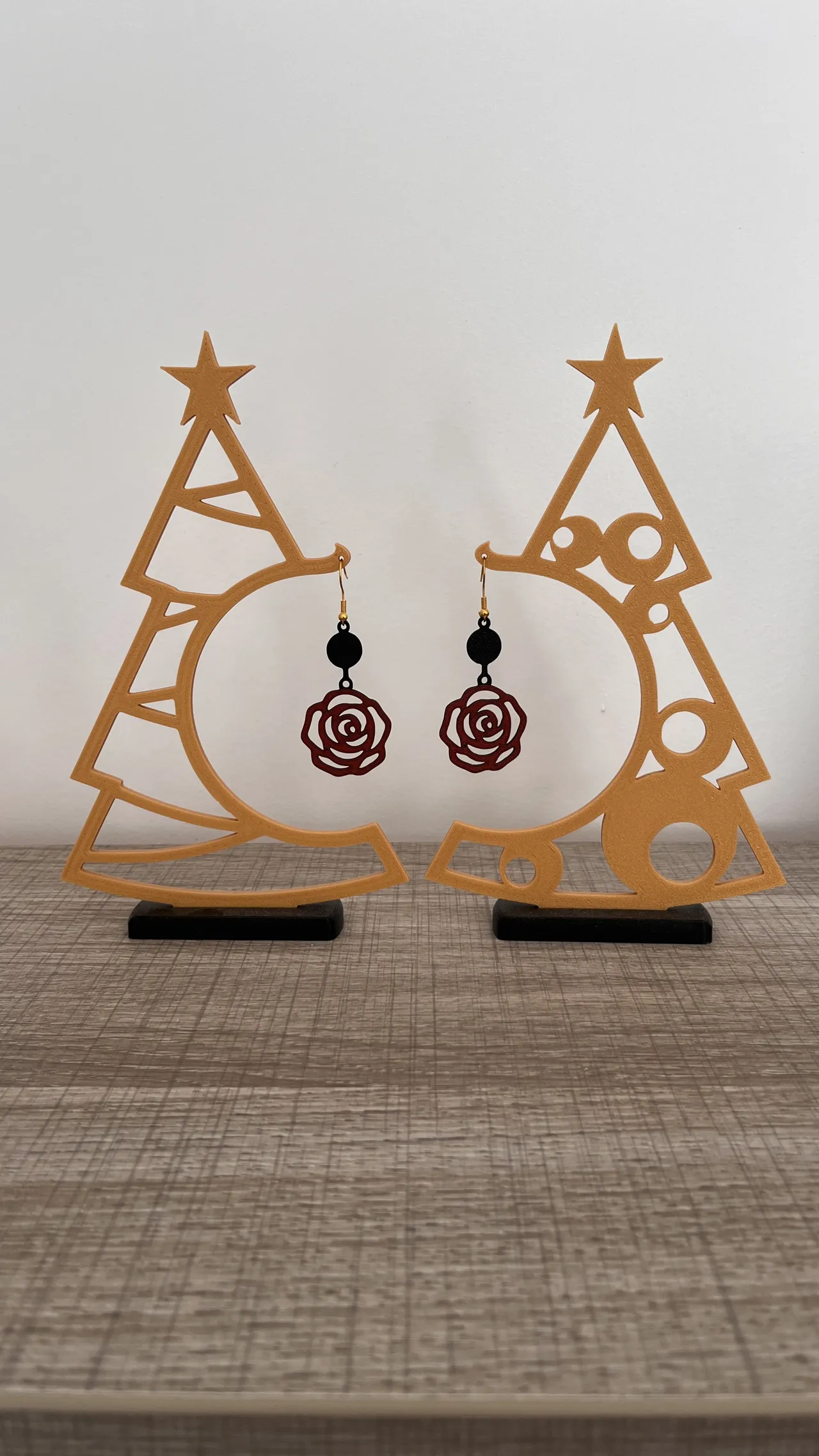 Earrings - Rose view 2