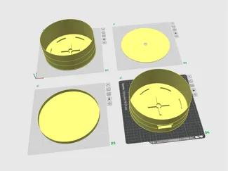 POTE PARA FILAMENTO - BY @Genial3dLab