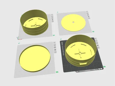FILAMENT SPOOL HOLDER - BY @Genial3dLab
