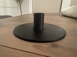Parametric Dowel Base for Filament Spool Storage