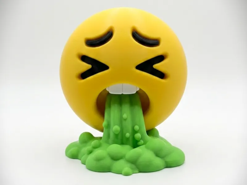 Face vomiting emoji