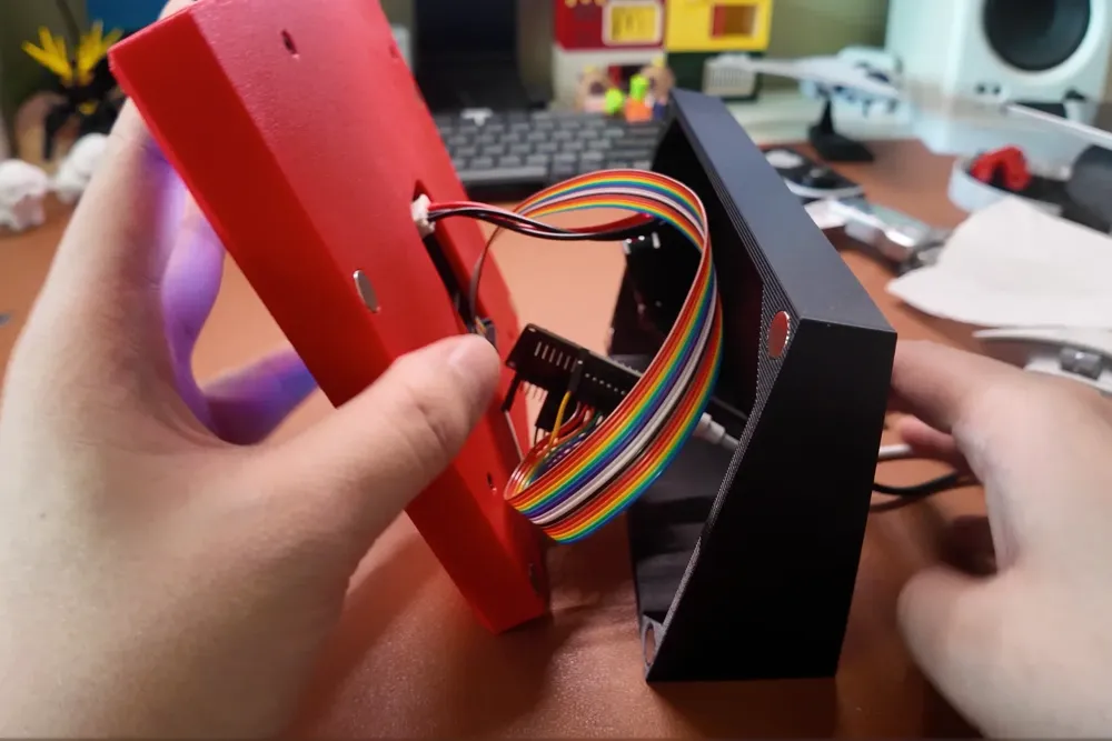 すーまりページ Mario Pixel Art Clock by 若愚工作室MakerWorld: Download Free