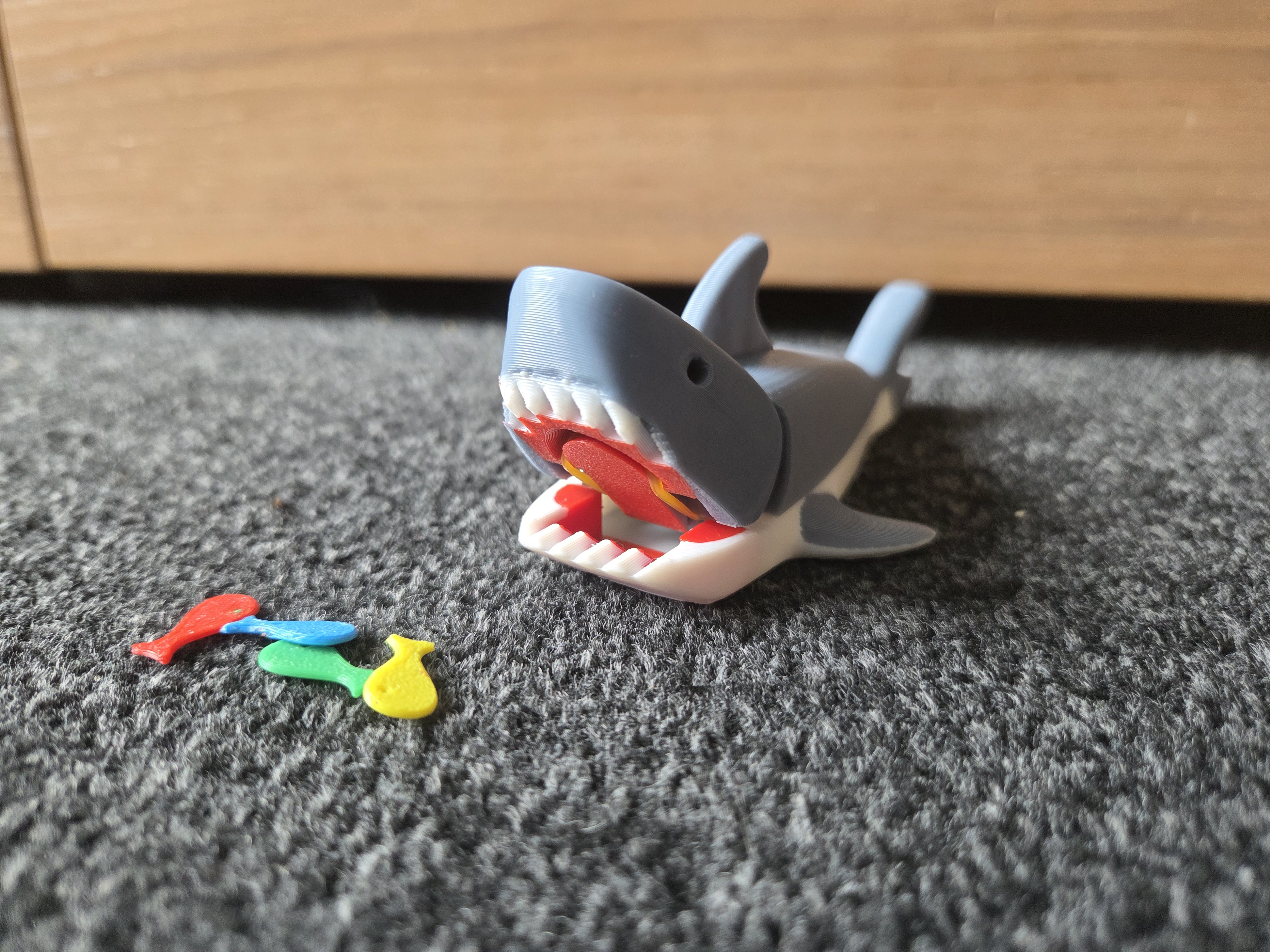 Miniatura 5 do modelo 3D Biting Shark Fidget