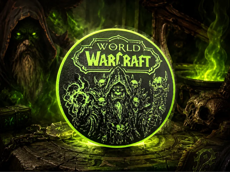 World of Warcraft Gul Dan Coaster