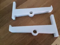 Halter mit Ablage für 200mm Brett. Selber Lochabstand