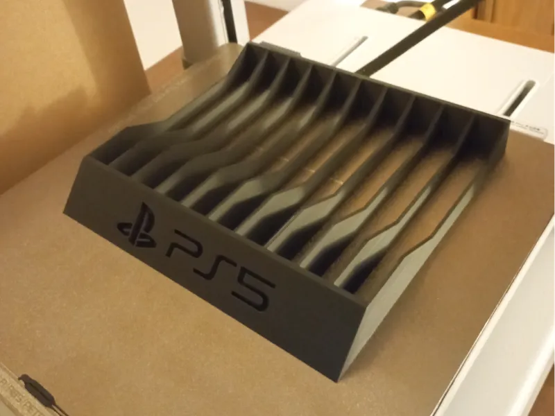 ps5 games holder rack modern light design and logo
