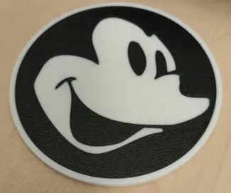 mickey mouse coaster