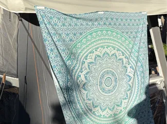 Tuchklemme magnetisch für Sonnensegel, Vorzelt