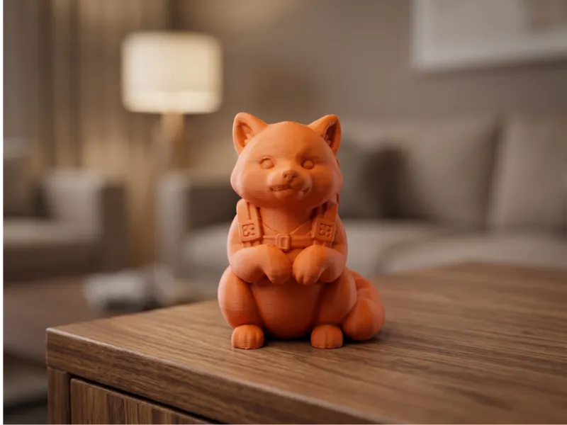 Red Panda Adventurer - Travel Companion Decor