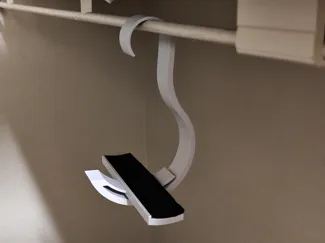 Phone Holder for rods (no supports)