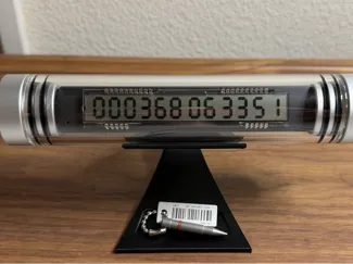 Display Stand for Time Since Launch by CW&T