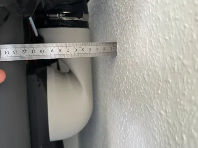90 degree pipe adapter for Bambu quick release