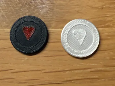 Shopping Cart Coin with Heart – Valentine's Day Edition