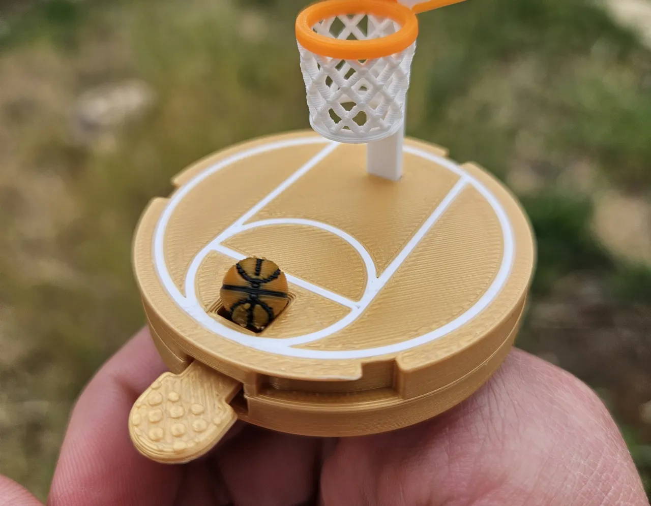 Mini Finger Basketball Court - No AMS Needed! view 3