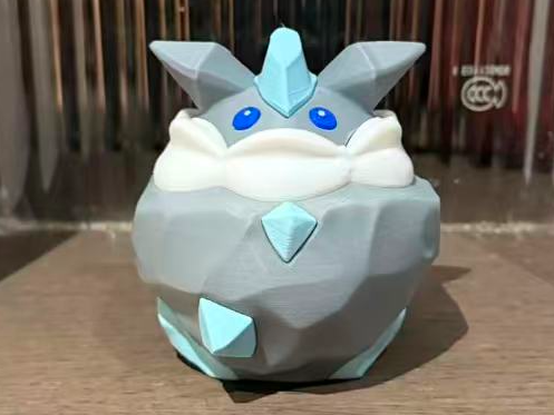 Miniatura 1 do modelo 3D 小碎钻 多色拆件打印（无需ams）