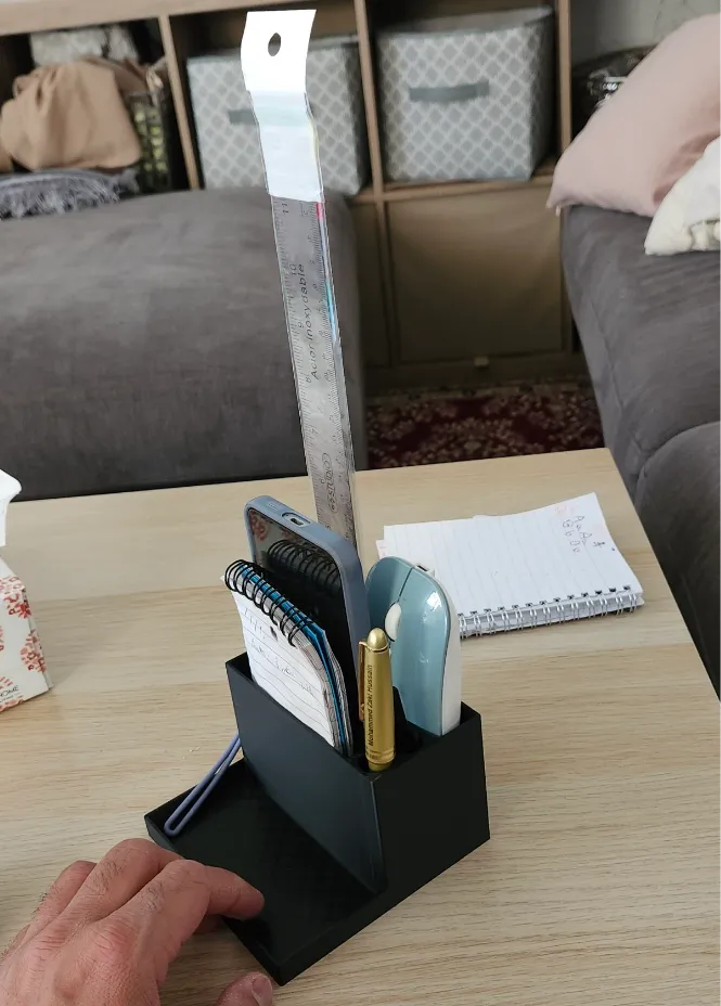 Remote and desktop organizer