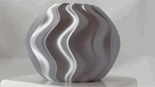 Decorative Spiral Vase 005