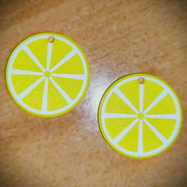LEMON EARRINGS / PENDIENTES LIMON (AMS)