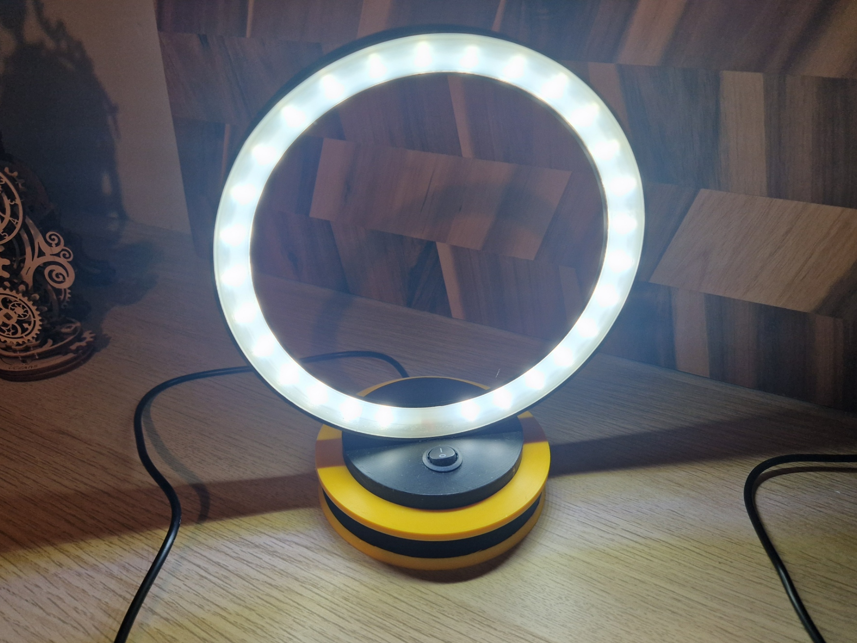 Desktop LED Ring Light — 5V USB 