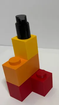 LEGOs Soap Dispenser 3 Brick Layers