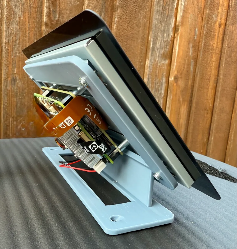 Foldable Displays Rpi RPi Touch Display 2 Stand - Free 3D Print Model - MakerWorld