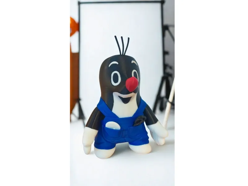 Maulwurf Mole in Multicolor 3D Print