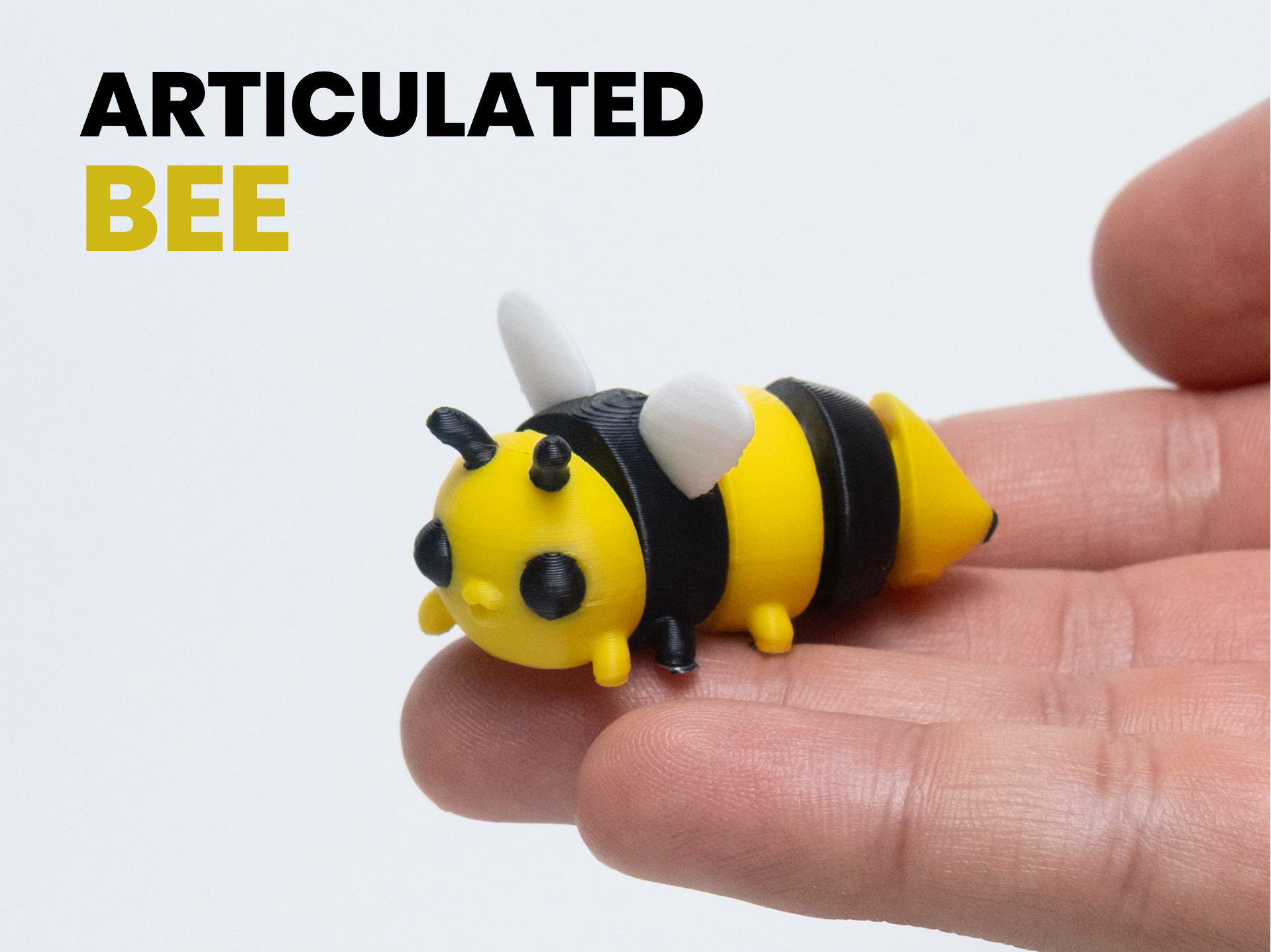 Miniatura 1 do modelo 3D Articulated Bee