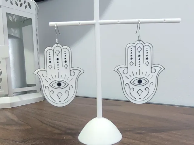 Aretes Mano de Hera