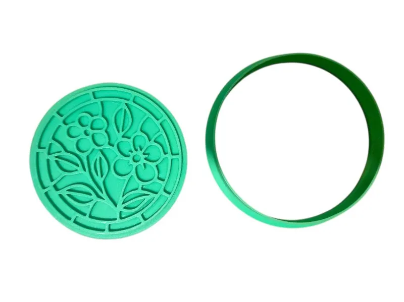 Flower Cookie Cutter and Stamp