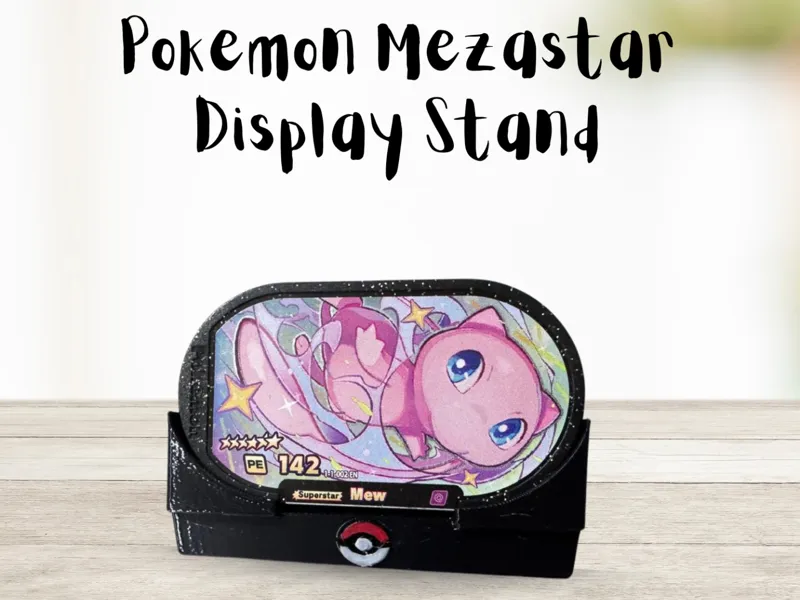 Pokemon Mezastar Display Stand