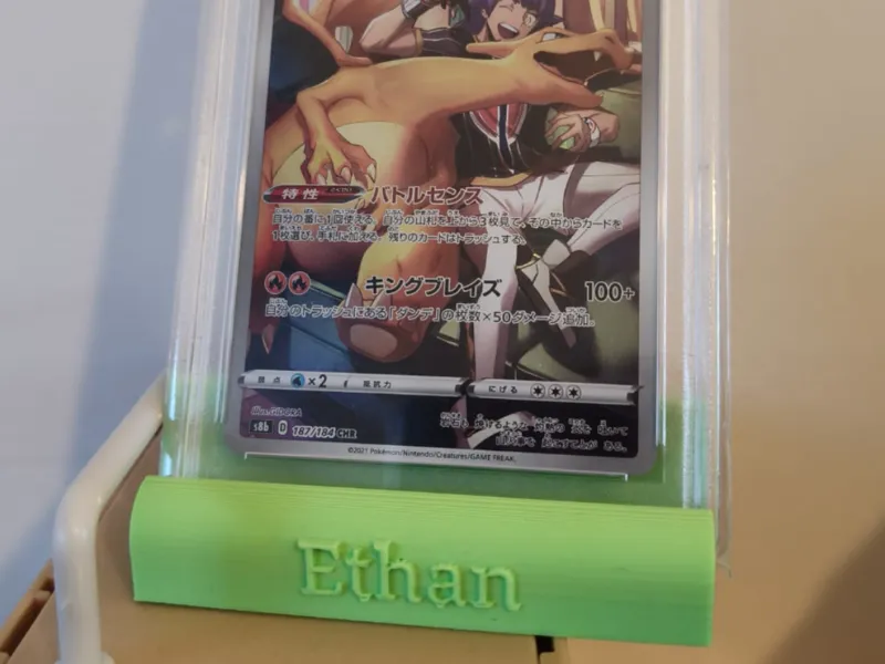 Pokémon slab holder