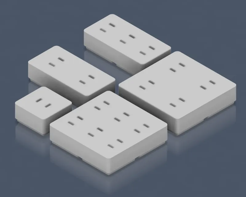 Gridfinity Power Brick Holder