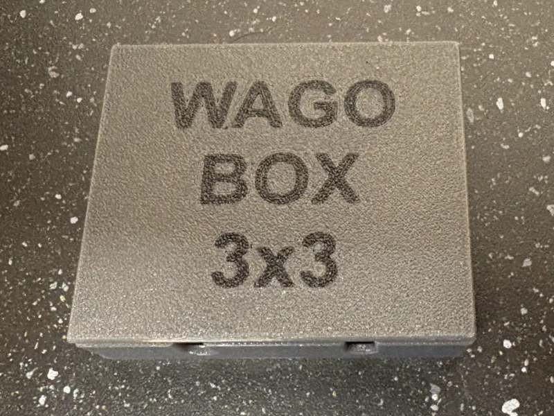 Wago box 3x3