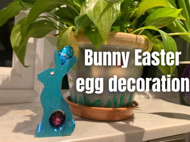 Bunny Easter Egg Decoration