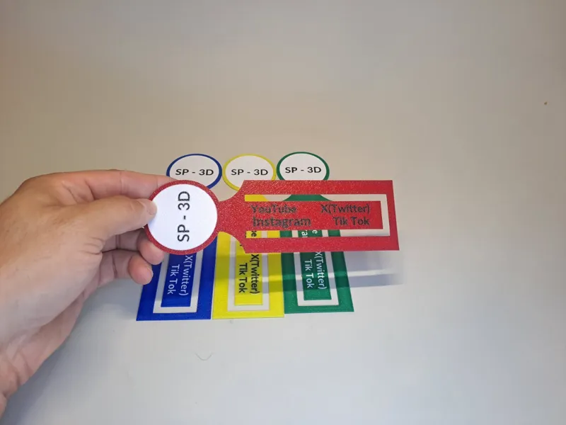 DIY BOOKMARK #SP-3D