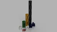 Basic Set of Parts, 2x each: 50mm and all angles